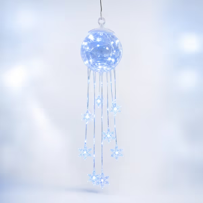 ❄️⛄️Winter Magic Snowflake – LED Hanging Christmas Ornament❄️