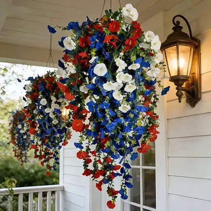 ✨Independence Day Hot Sale❤️🤍💙 🇺🇸 Red, White & Blue Flowers for America’s 250th – Perfect for Porch & Party 💐